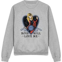 Hocus Pocus Sarah Sanderson Will Love Me Sweatshirt Light Grey