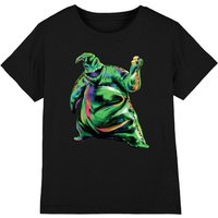 The Nightmare Before Christmas Painted Oogie Boogie Kids T-Shirt Black | Size: 7-8 Years