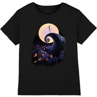 The Nightmare Before Christmas Poster Kids T-Shirt Black | Size: 12-13 Years