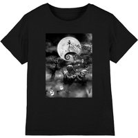 The Nightmare Before Christmas Jack & Oogie Boogie Kids T-Shirt Black | Size: 3-4 Years
