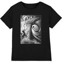 The Nightmare Before Christmas Sally Close Up Kids T-Shirt Black | Size: 5-6 Years