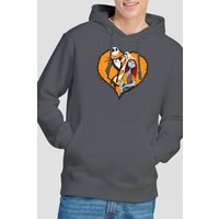 Jack Sally Heart Hoodie