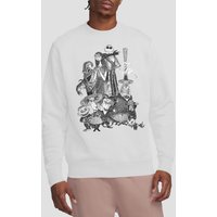 Jack Sally Monster Draw Sweatshirt