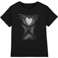 The Nightmare Before Christmas Jack Costume Kids T-Shirt Black | Size: 7-8 Years