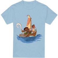 Maui Voyage T Shirt Light Blue