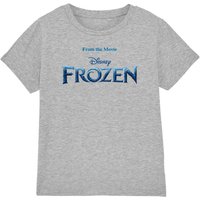 Frozen Logo Kids T-Shirt Light Grey | Size: 5-6 Years