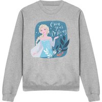 Elsa Own Your Destiny Sweatshirt Light Grey