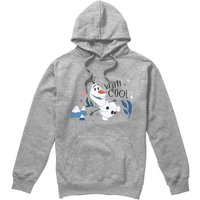 Olaf Is Wayyy Cool Hoodie Light Grey