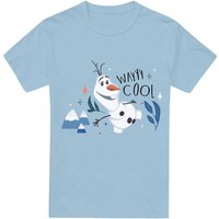 Olaf Is Wayyy Cool T Shirt Light Blue