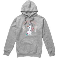 Olaf Never Too Cool Hoodie Light Grey
