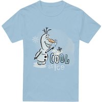 Olaf & Bruni Fire Spirit Are Cool As Ice T Shirt Light Blue