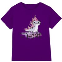 Frozen Bruni The Fire Spirit Is Bringin' The Heat Kids T-Shirt Purple | Size: 5-6 Years