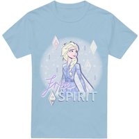 Believe Yourself Elsa T Shirt Light Blue