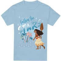 Follow Stars T Shirt Light Blue