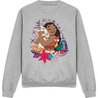 Pua Hei Hei Love Sweatshirt Light Grey
