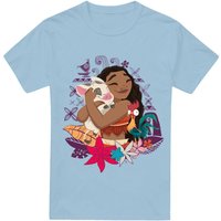 Pua Hei Hei Love T Shirt Light Blue