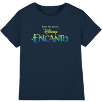 Disney Encanto Logo kids t-shirt in Navy | Size: 12-13 Years
