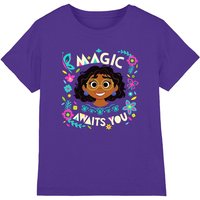 Disney Encanto Magic Awaits You Mirabel kids t-shirt in Purple | Size: 3-4 Years