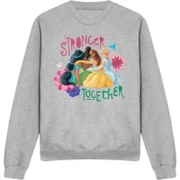 Stronger Together Jasmine Tiana Belle Sweatshirt Light Grey