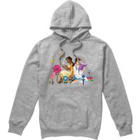 Tiana & Belle Love To Read Hoodie Light Grey
