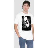 Spiderman Miles Morales Sky T-Shirt, White | Size: 2XL