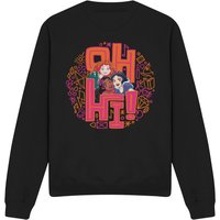 Oh Hi Merida Moana & Snow White Sweatshirt Black