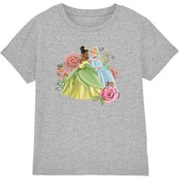 Tiana & Cinderella Garden T Shirt Light Grey