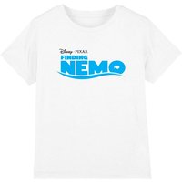 Disney Finding Nemo Logo Kids T-Shirt White | Size: 3-4 Years