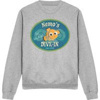 Finding Nemo Nemos Dive Sweatshirt Light Grey