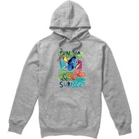 Finding Nemo Fun Sea Surf Hoodie Light Grey