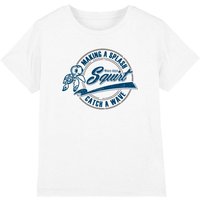 Disney Finding Nemo Squirt Catch A Wave Kids T-Shirt White | Size: 7-8 Years