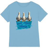 Disney Finding Nemo Mine Mine Mine kids t-shirt in Light Blue | Size: 7-8 Years