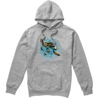 Finding Nemo Crush Ride Wave Hoodie Light Grey