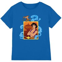 Disney Aladdin Diamond In The Rough, With Abu & The Magic Lamp kids t-shirt in Royal | Size: 12-13 Years