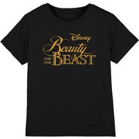 Beauty And The Beast Logo Kids T-Shirt Black | Size: 5-6 Years
