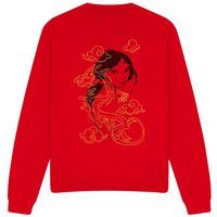 Mulan Mushu Breezy Illustration Sweatshirt
