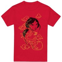 Mulan Mushu Breezy Illustration T Shirt