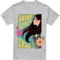 Mulan Loyal Brave True Profile T Shirt