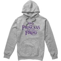 Princess & Frog Logo Hoodie Light Grey