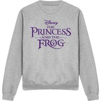 Princess & Frog Logo Sweatshirt Light Grey
