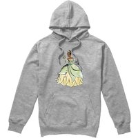 Princess & Frog Be You. Its Beautiful Tiana Hoodie Light Grey