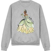 Princess & Frog Be You. Its Beautiful Tiana Sweatshirt Light Grey