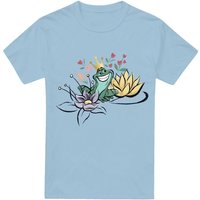 Princess & Frog Prince Naveen T Shirt Light Blue