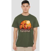 Believe Terror T Shirt Dark Green