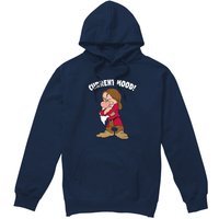 Snow White And The Seven Dwarfs, Current Mood, Grumpy Hoodie Navy | Size: Small