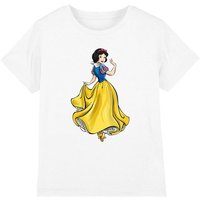 Snow White Girl's Fairest Princess Of Them All T-Shirt White | Size: 3-4 Years
