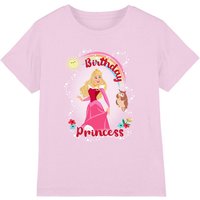 Sleeping Beauty Birthday Princess With Aurora Kids T-Shirt Pink | Size: 3-4 Years