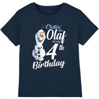Chillin Like Olaf 4Th Birthday T Shirt