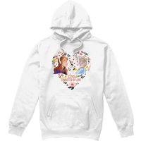 Valentines Day Elsa Anna Sisters Connected Love Hoodie