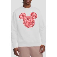 Valentines Day Heart Ears Silhouette Sweatshirt
